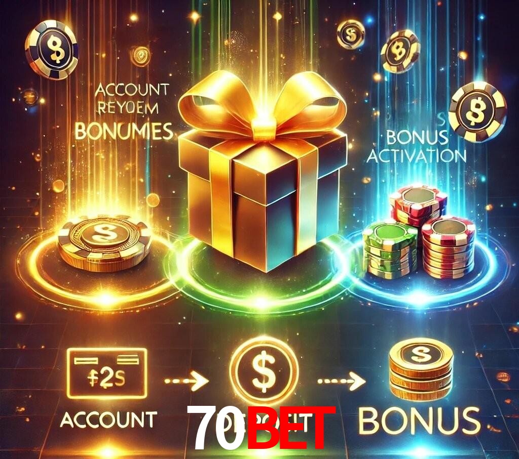 70bet Como Resgatar o Bônus